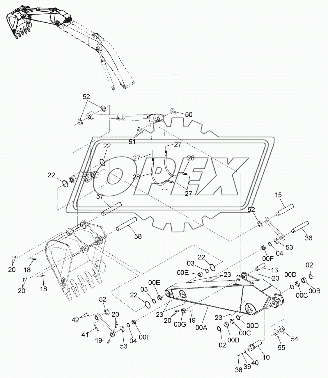 H ARM 3.20m <H>