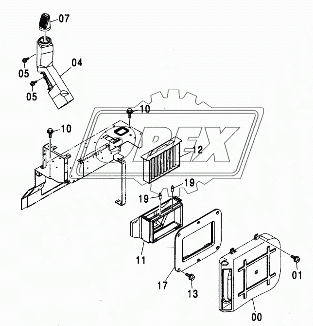 DUCT (HEATER)