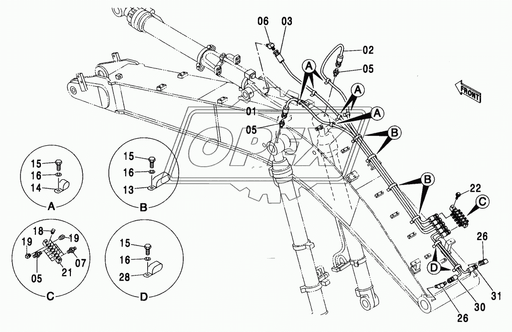 LUBRICATE PIPING (BE BOOM)