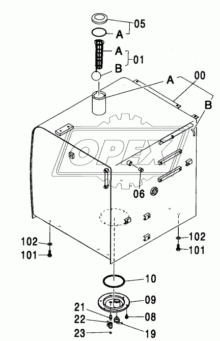 FUEL TANK <450, H, MT, MTH>