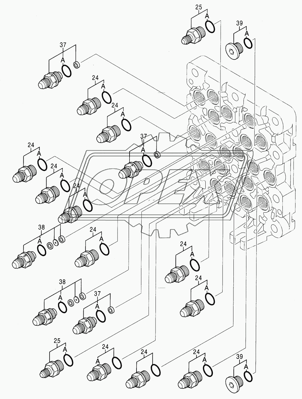 VALVE,SHUTTLE (3/5) 1