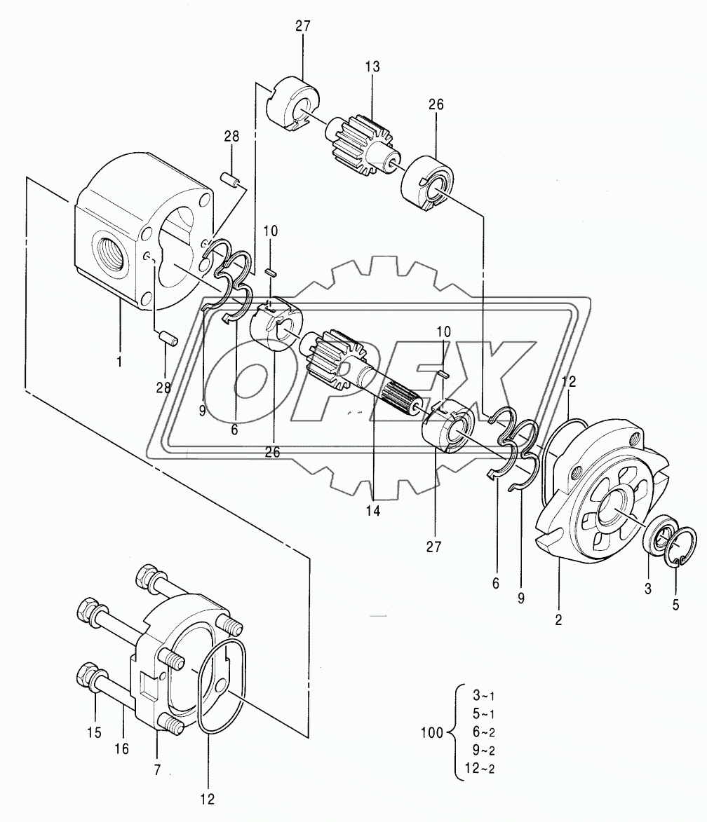 PUMP,GEAR 2