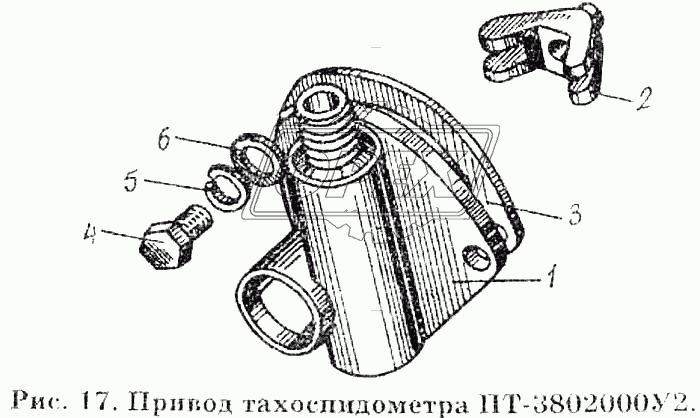 Привод тахоспидометра ПТ-3802000У2