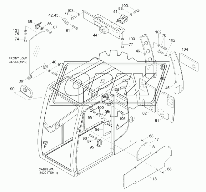 CAB ASSY (2/6)