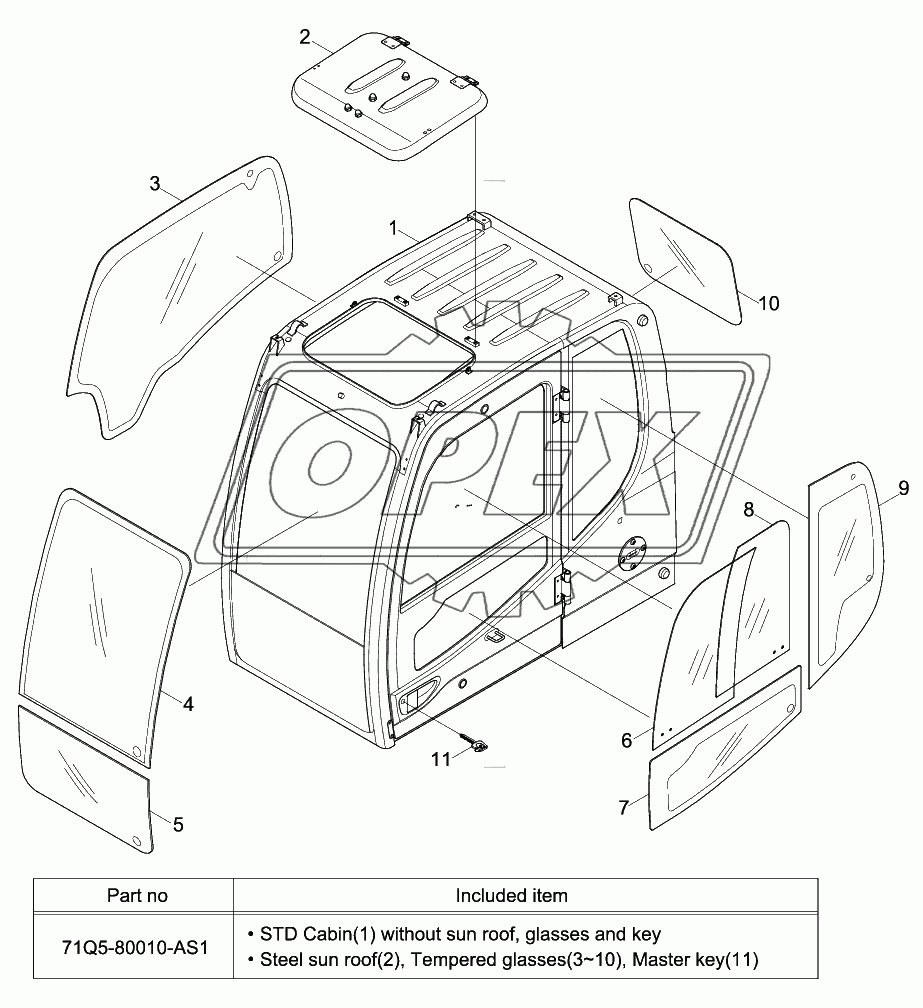 CABIN A/S KIT