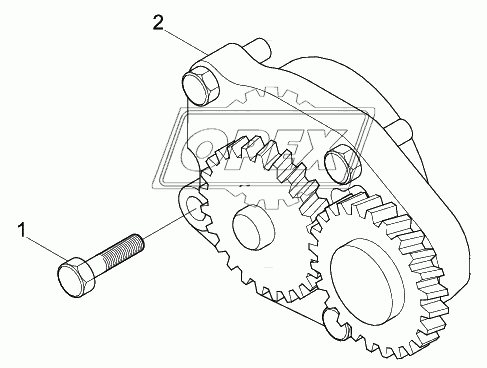 LUBRICATING OIL PUMP