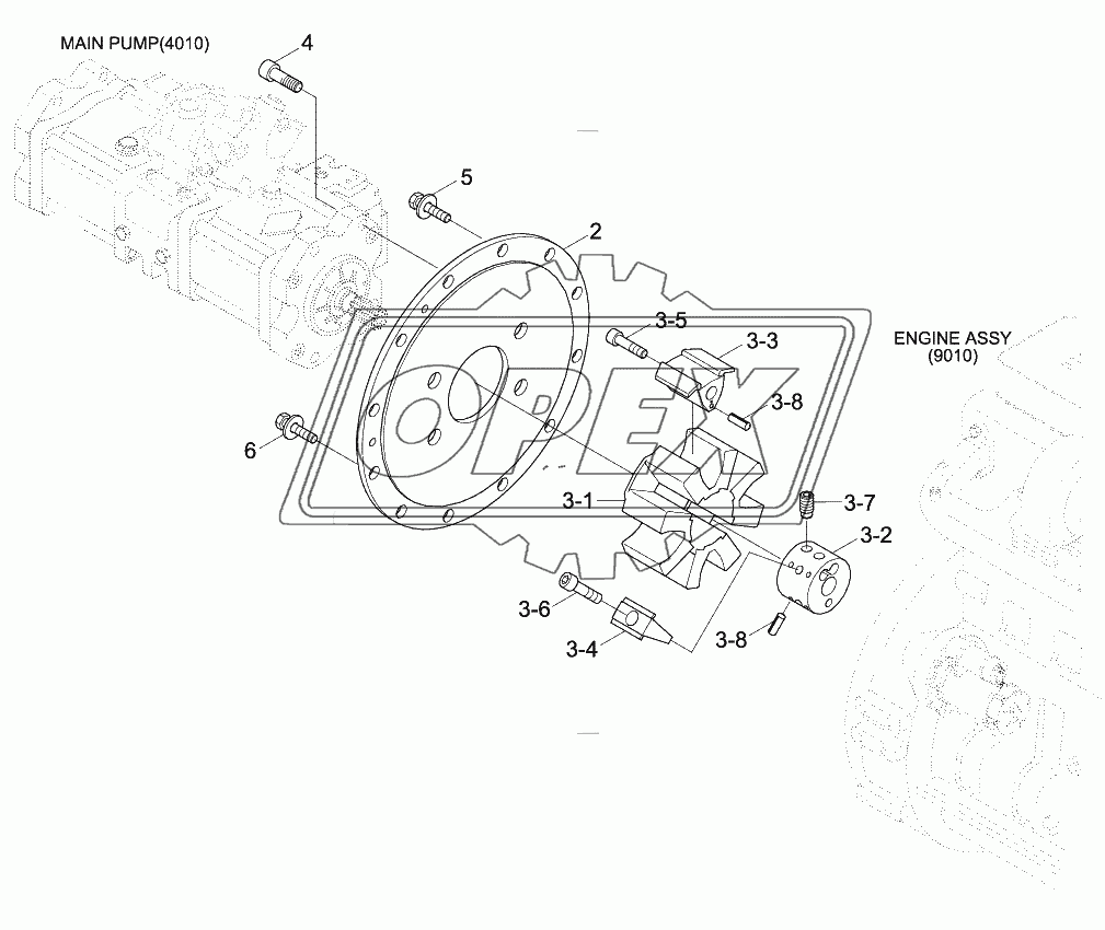 PUMP MOUNTING