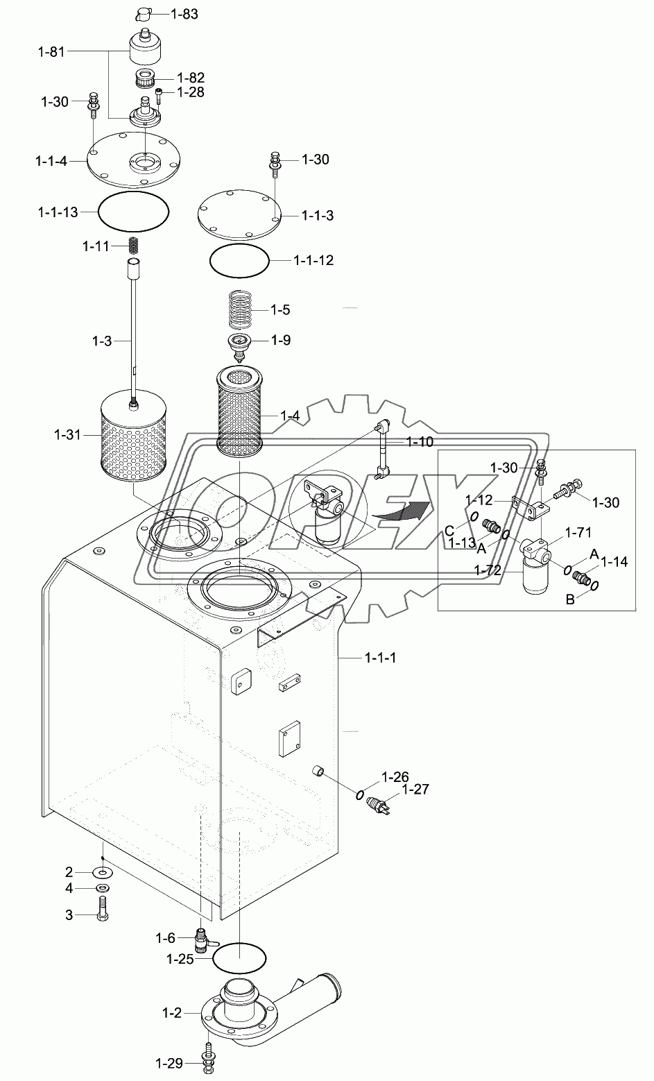 HYDRAULIC TANK