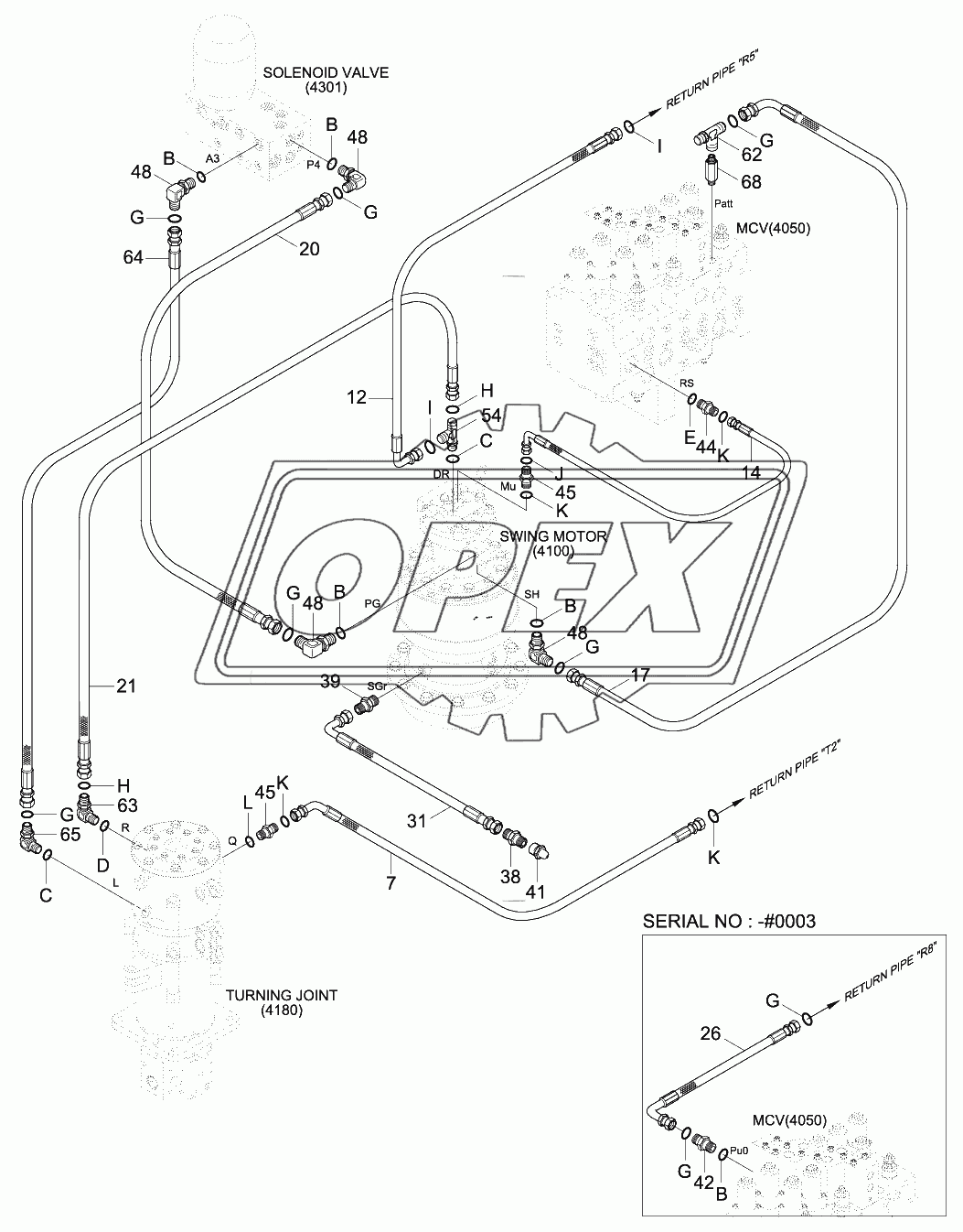 PILOT HYD PIPING (BASE 3)