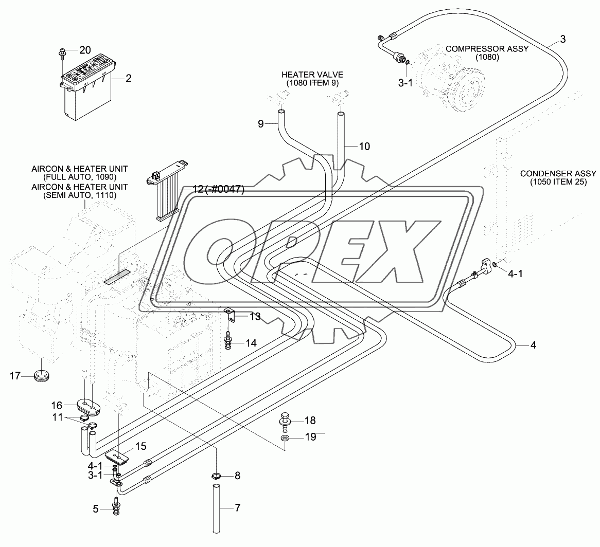 AIR CONDITIONER BOTTOM SUB