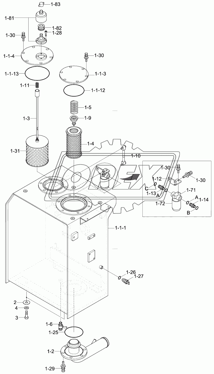 HYDRAULIC TANK