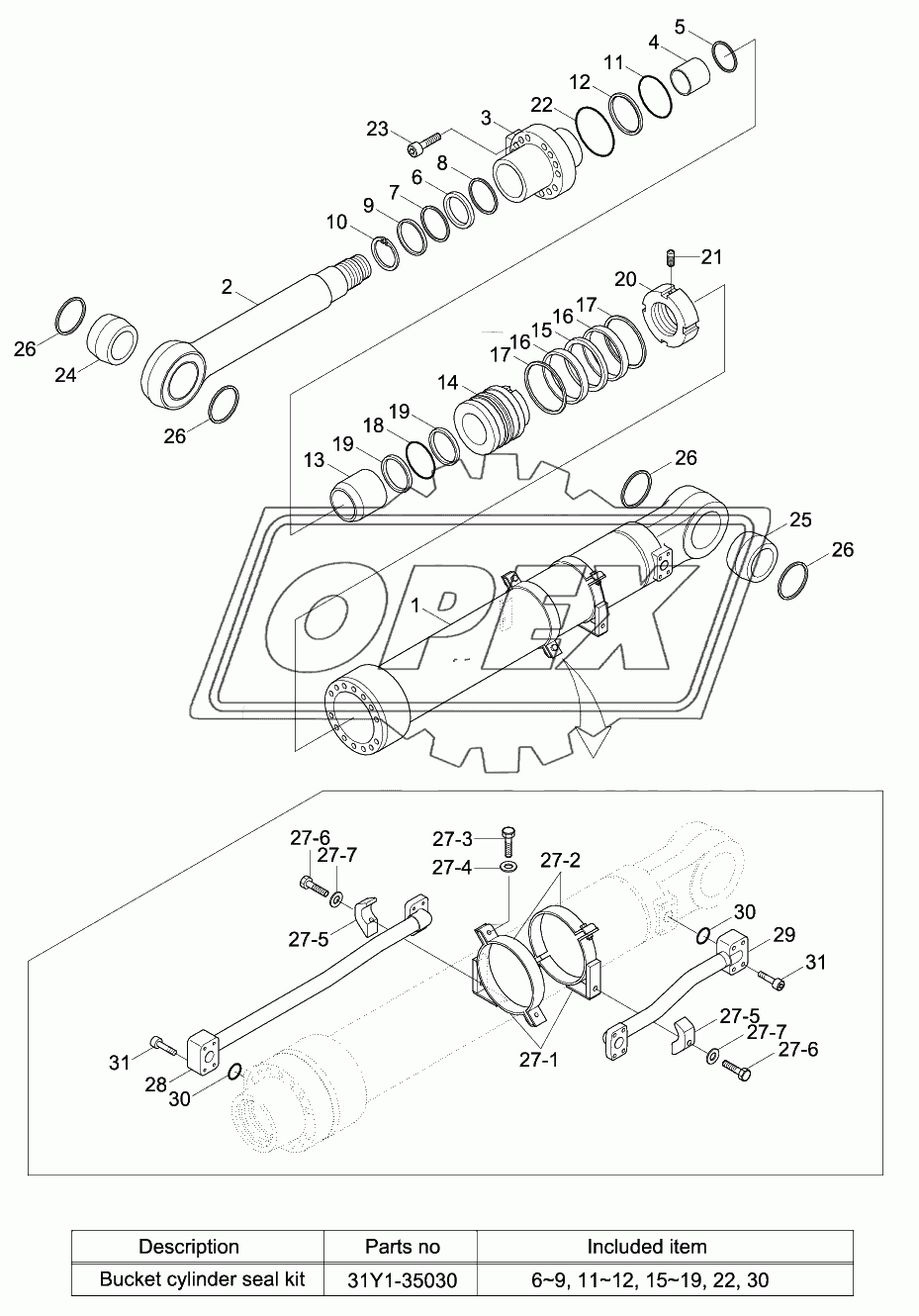 BUCKET CYLINDER