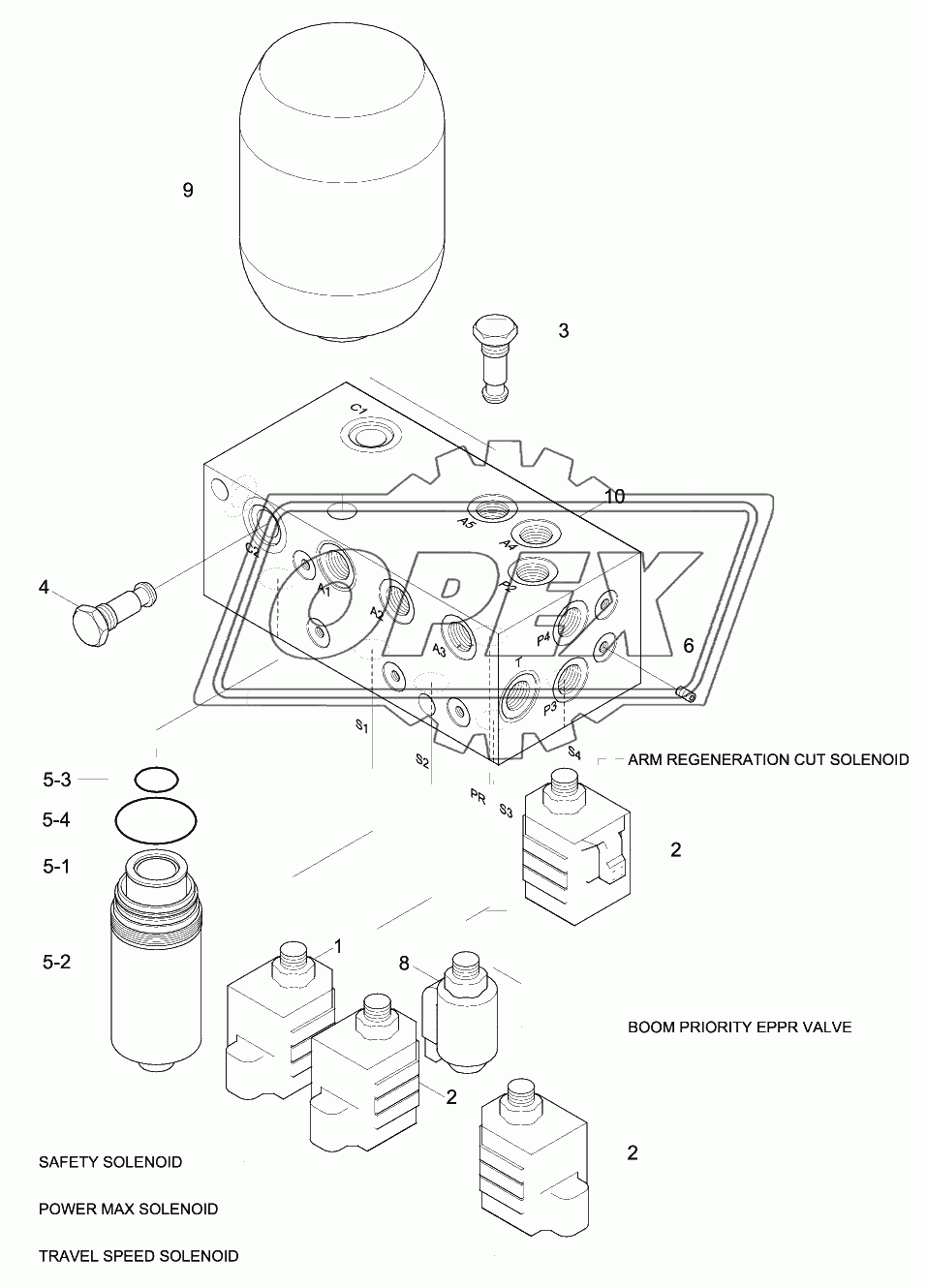 SOLENOID VALVE (#0040-)