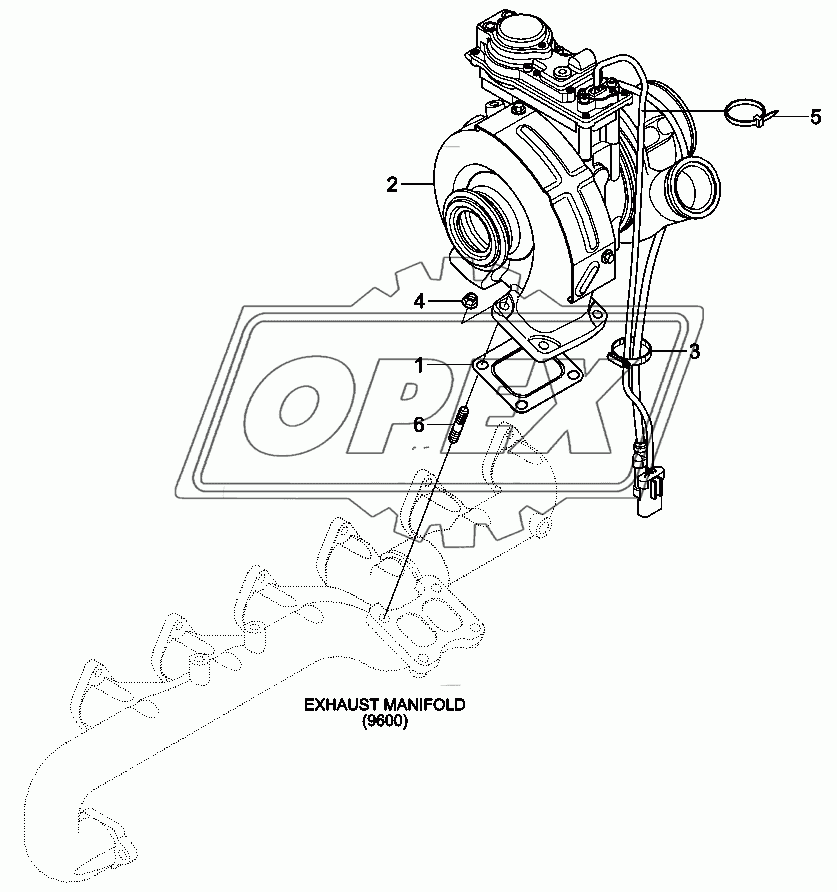 TURBOCHARGER MOUNTING