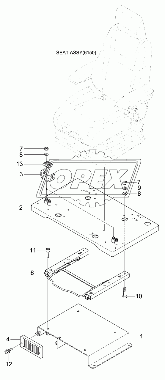 SEAT BASE ASSY