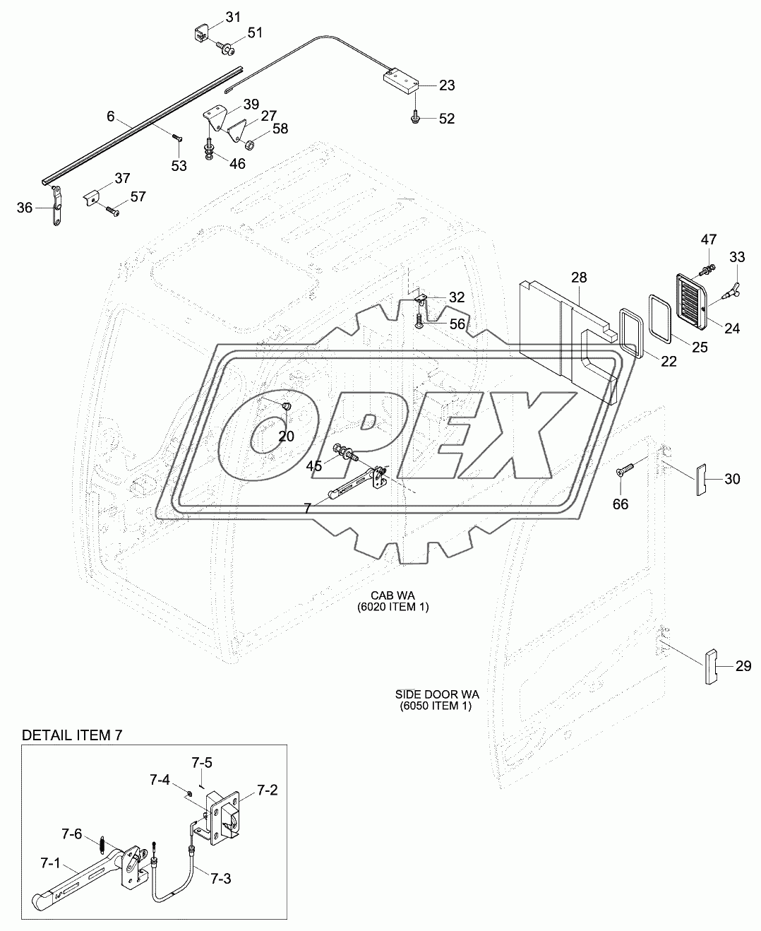 CAB ASSY (2/4)