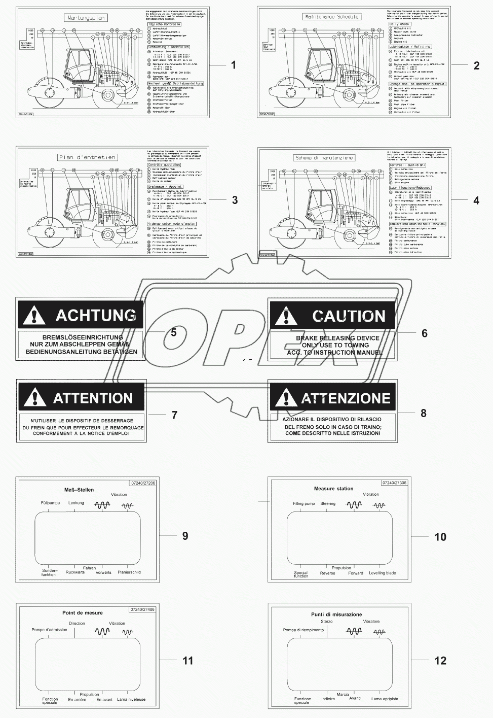 Таблички/Decals 3