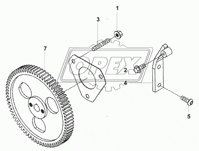 Привод ТНВД/Fuel pump coupling