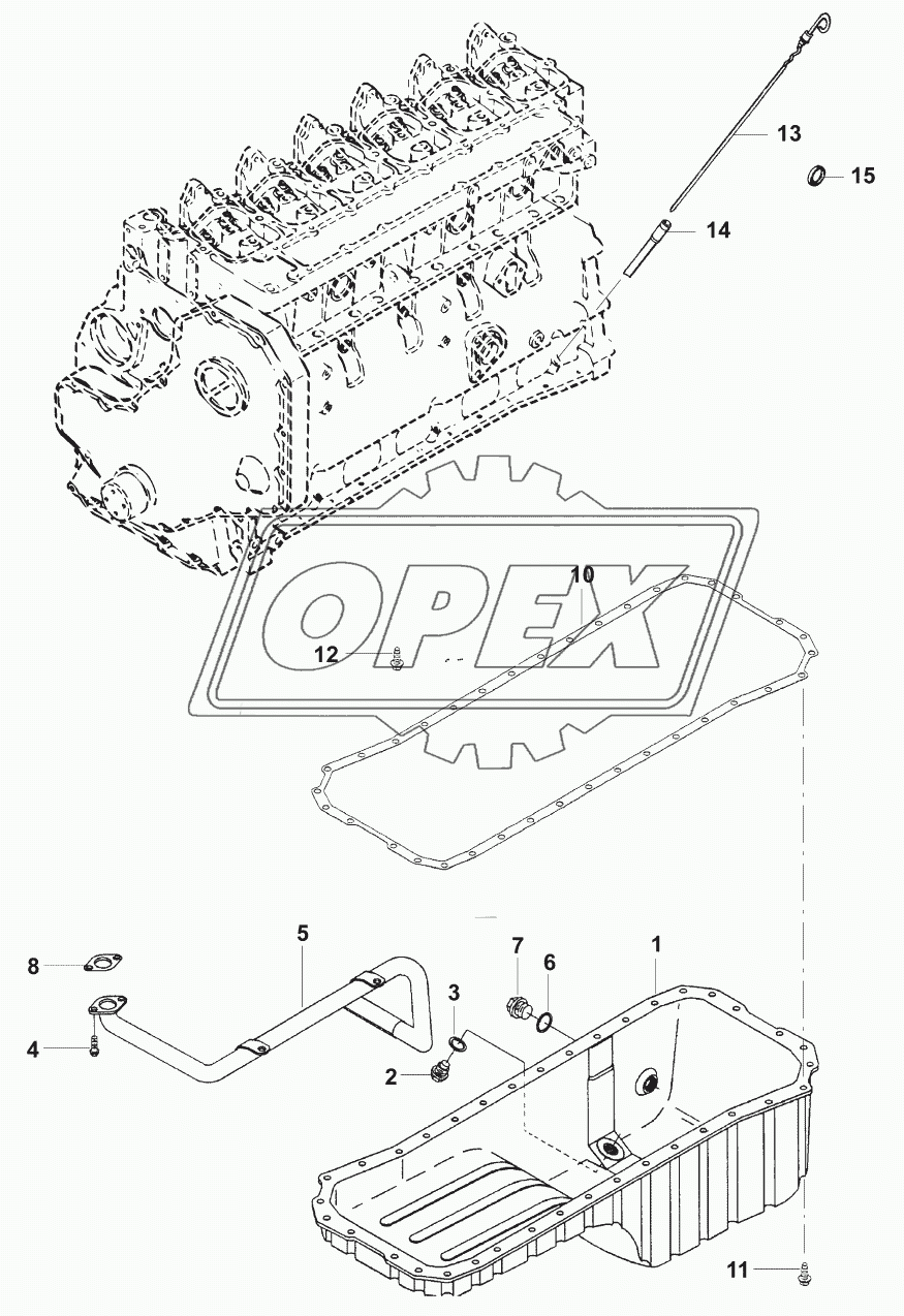 Масляный картер/Oil pan