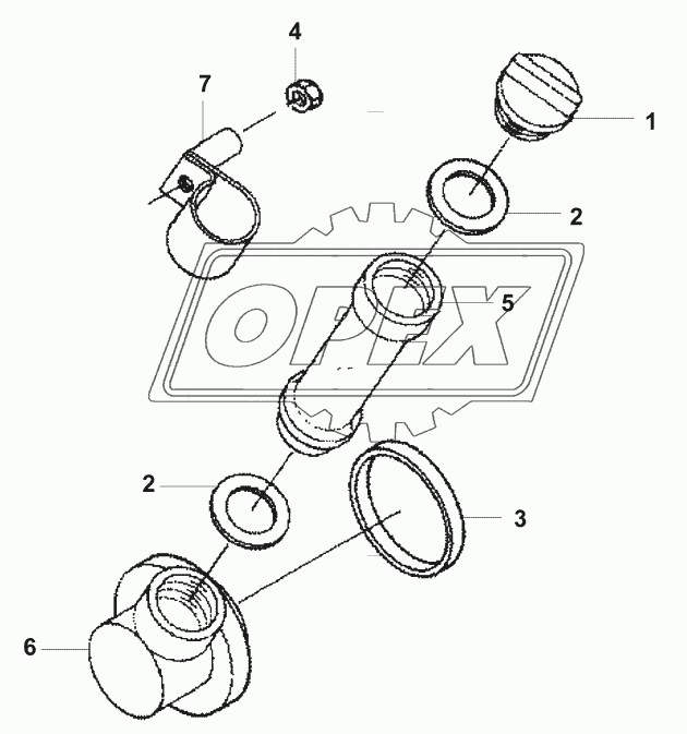 Маслозаливная горловина/Oil filler neck