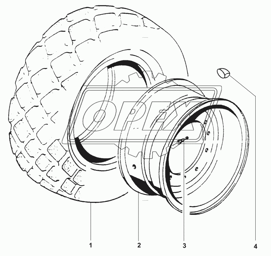 Колесо/Tyre (VM132D)