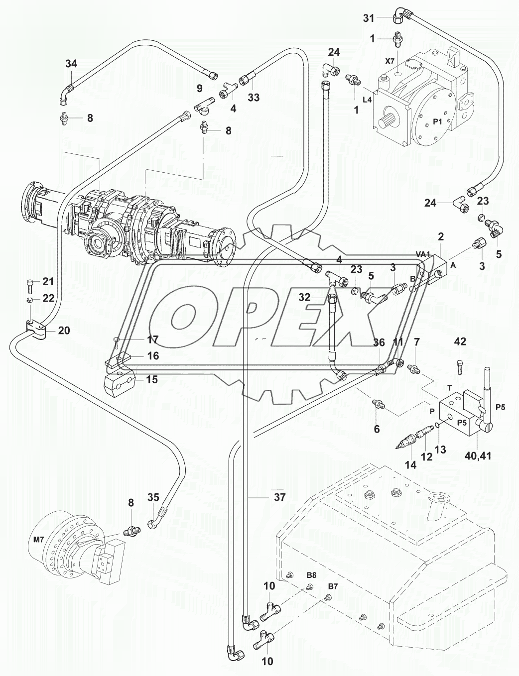 Тормозные трубопроводы/Brake lines