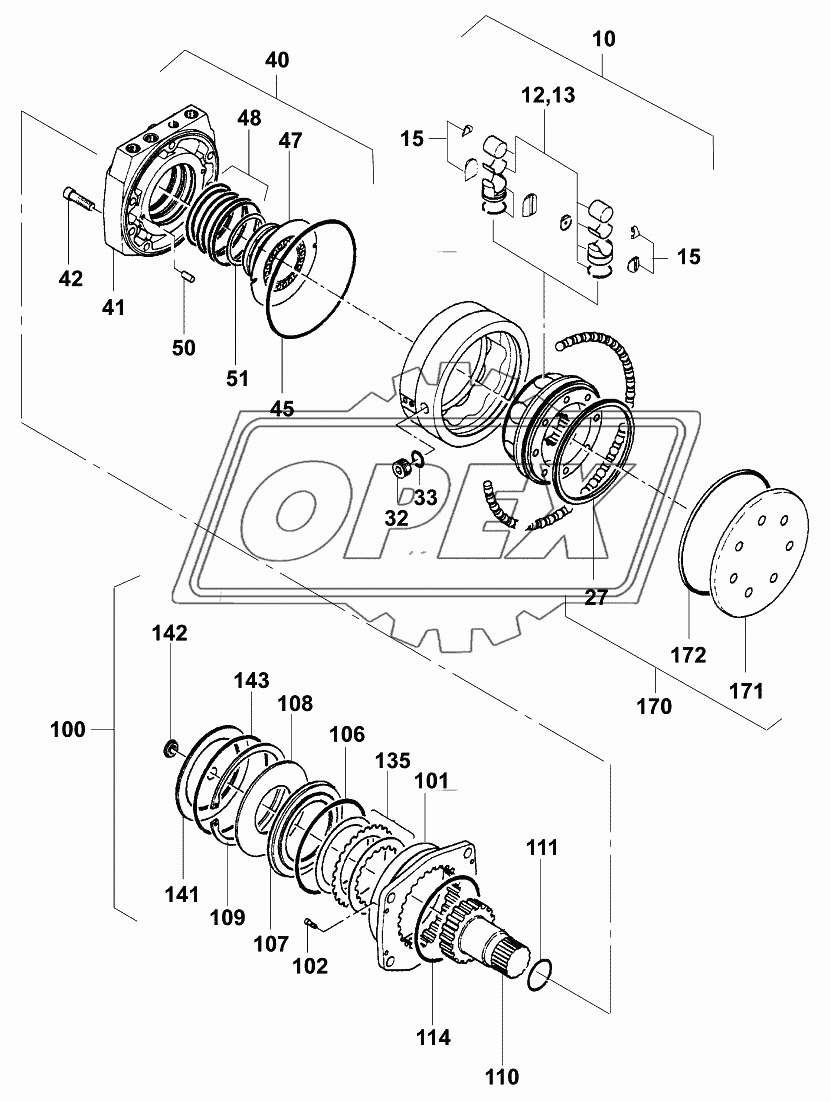 Гидромотор/Hydro motor