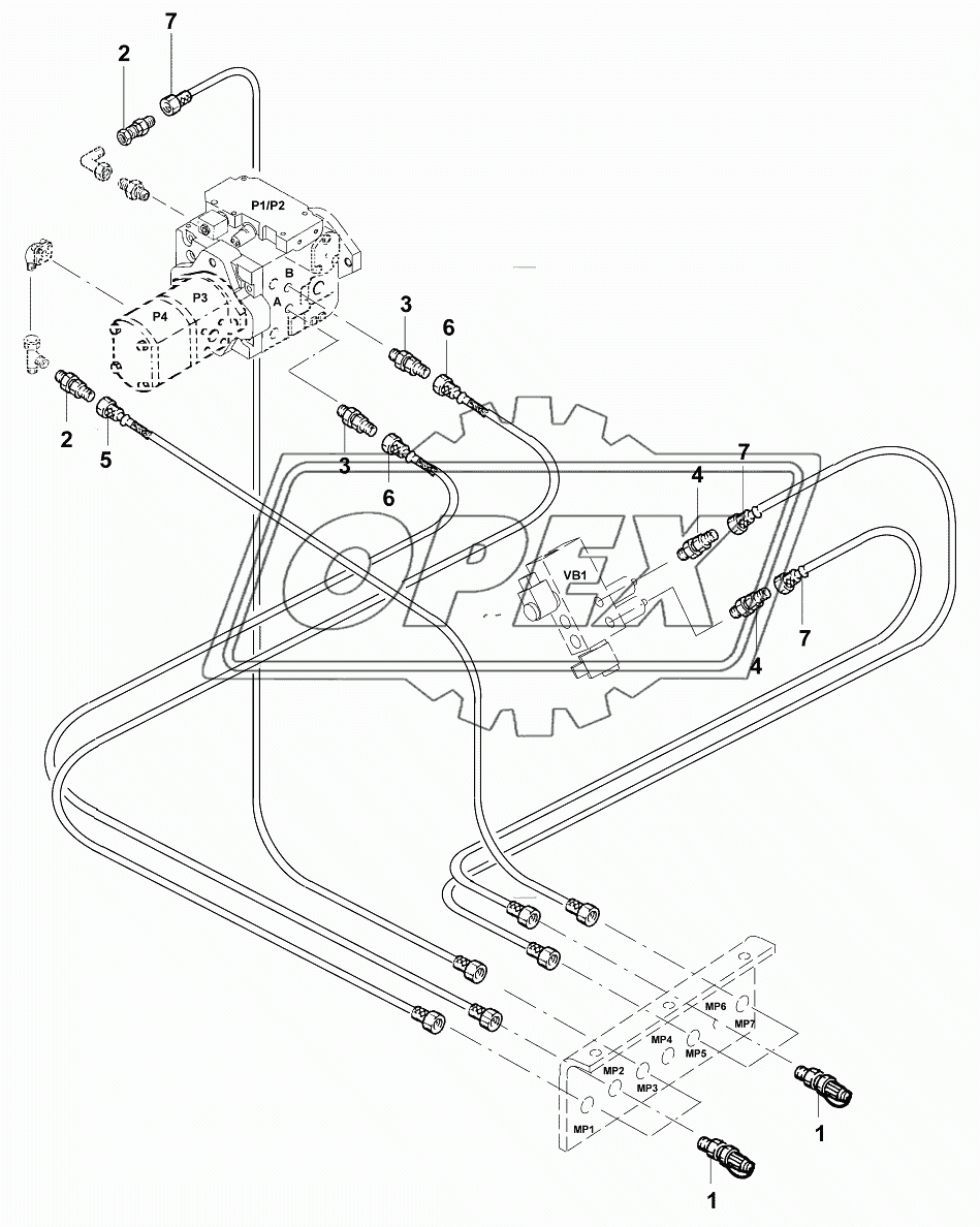 Трубопроводы/Hydraulic measuring points