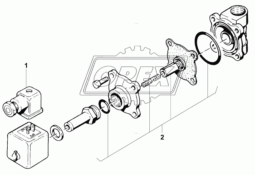 Соленоидный клапан/Solenoid valve