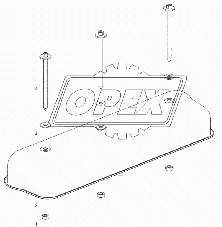 236-1003244-A Крышка головки цилиндров