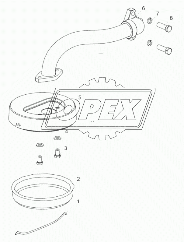 238Ф-1011398-АЗ Труба всасывающая с заборником