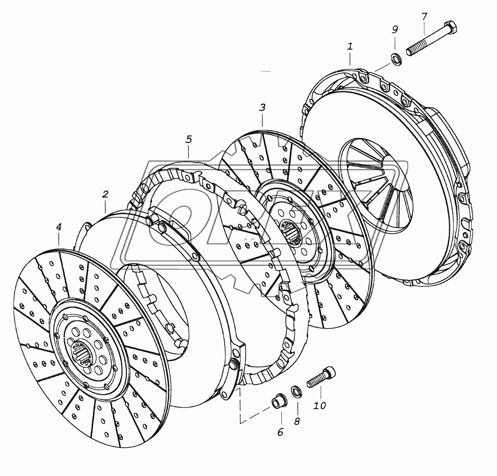17.1600010-10 Сцепление
