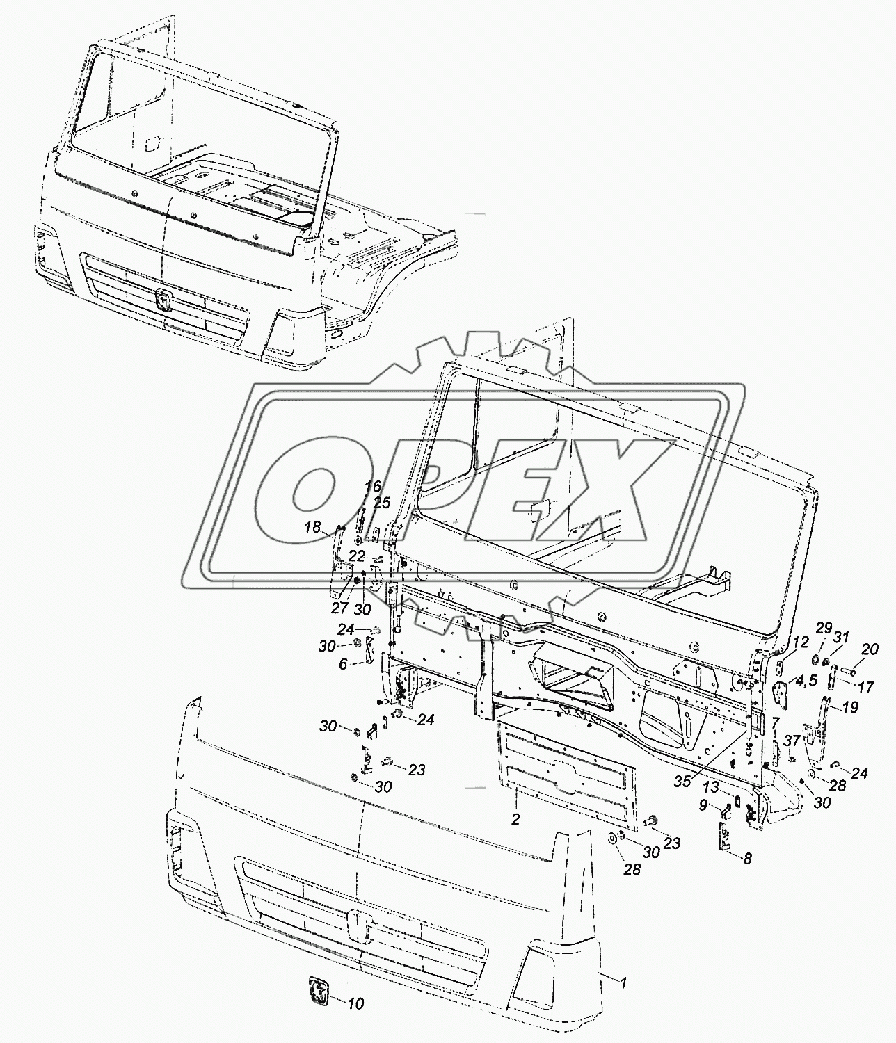 63501-8401009 Установка облицовочной панели