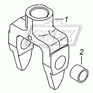 4308-1703494 Вилка со втулками