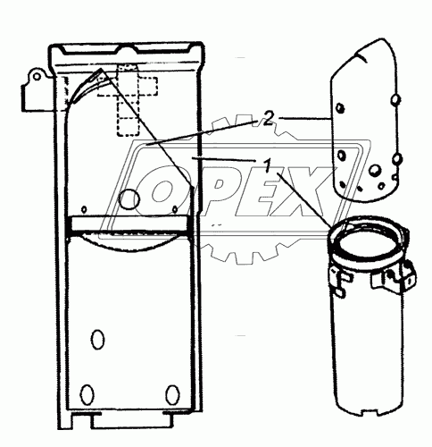 5320-1101070-10 Труба наливная топливного бака с выдвижной трубой