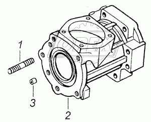 4310-3401716 Корпус углового редуктора механизма рулевого управления