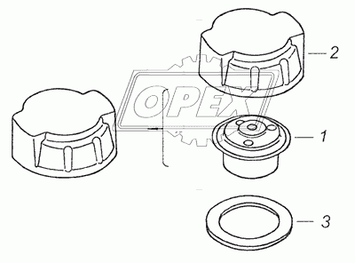 5320-1311060 Пробка расширительного бачка