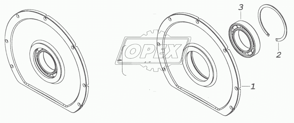 7406.1005250 Корпус подшипника