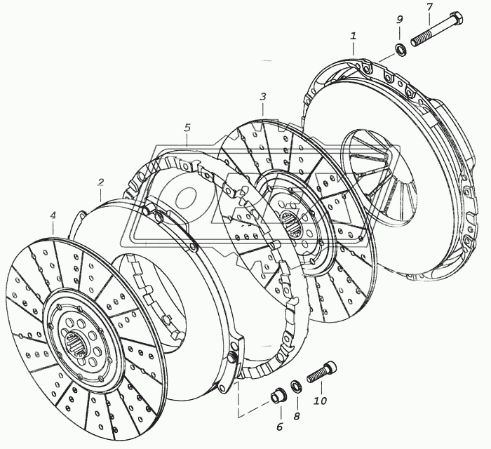 17.1600010-10 Сцепление