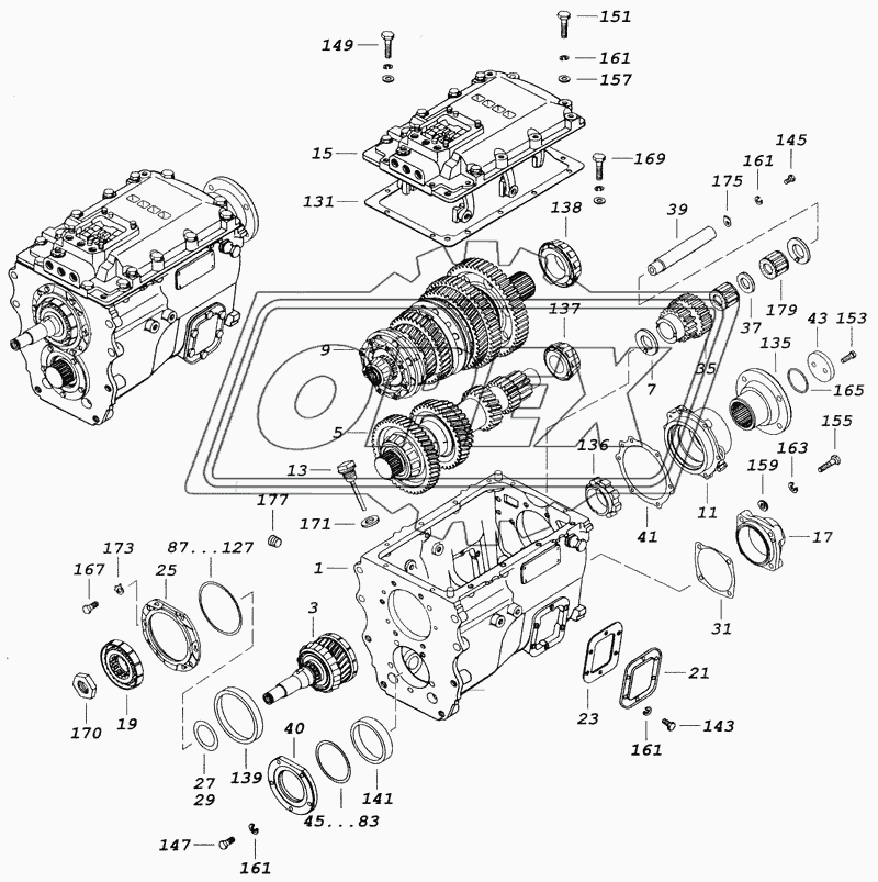 154.1700150 Коробка передач