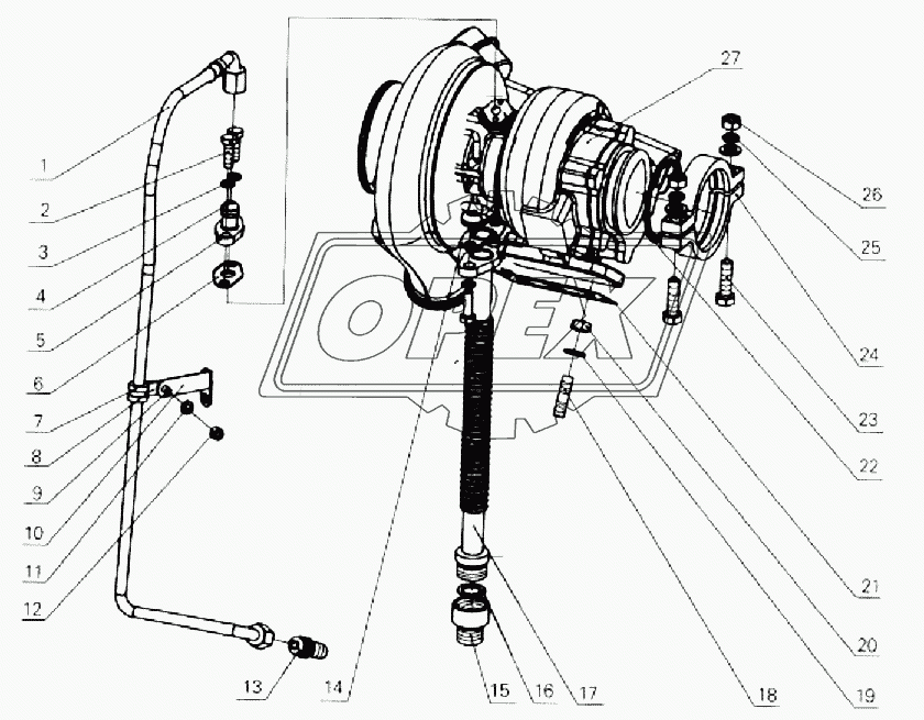 Assembly, supercharger