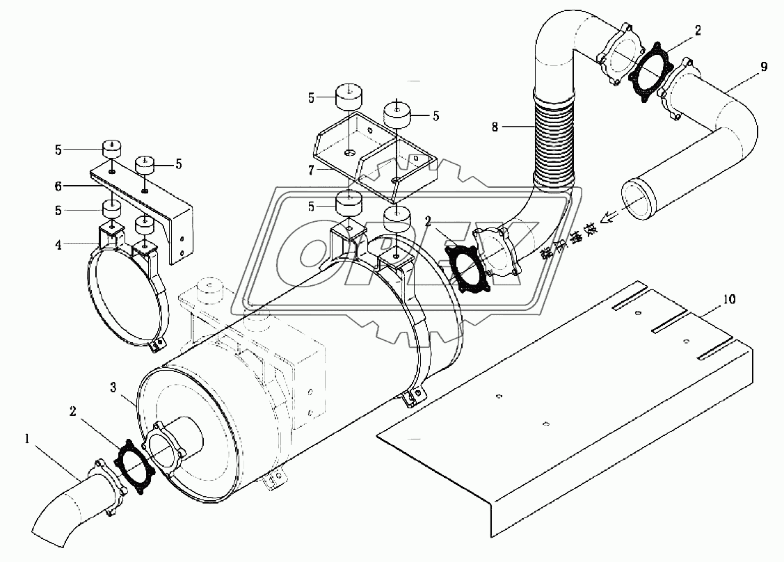 Air exhaust system