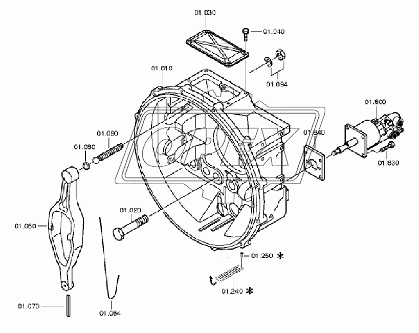 CLUTCH HOUSING 3