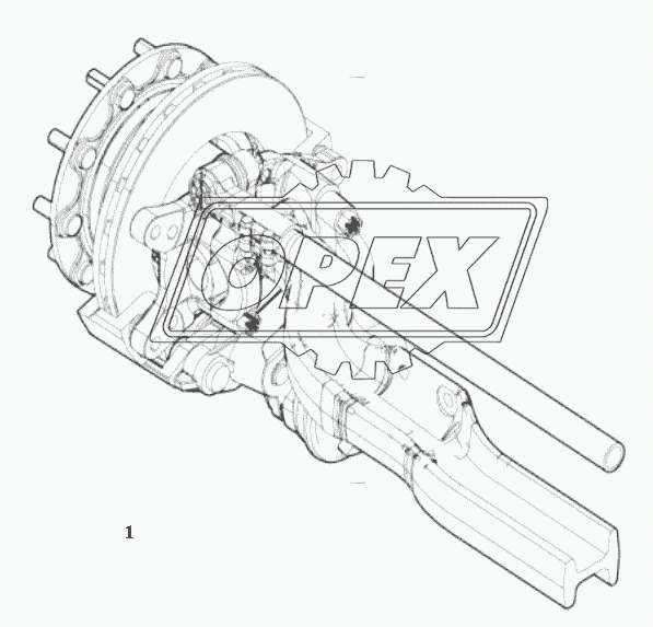 FRONT AXLE 1