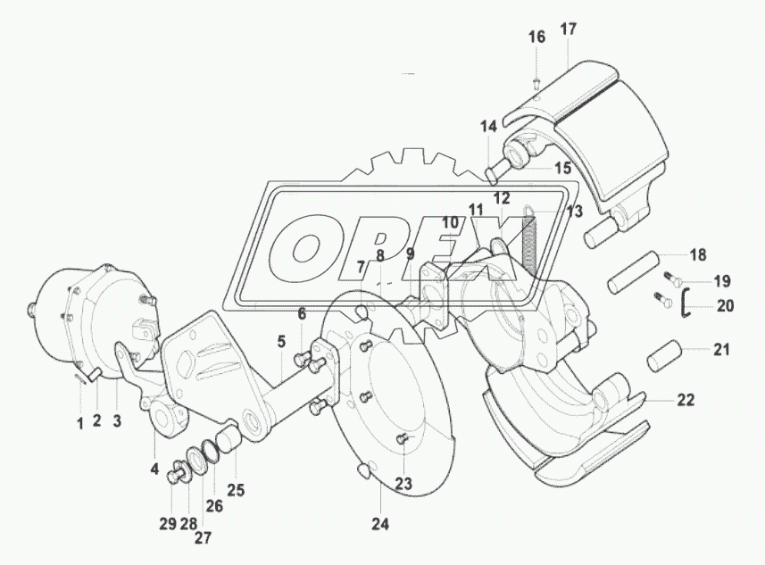 BRAKE ASSY