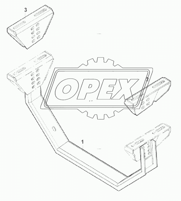 BRACKET &CONNECTING BOARD