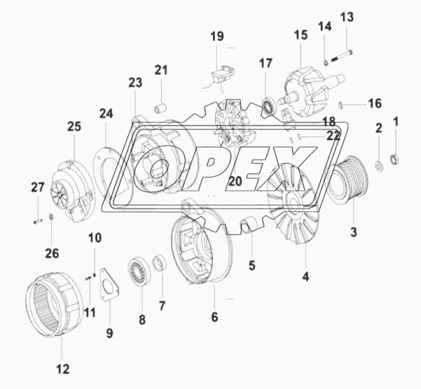 ALTERNATOR ASSY