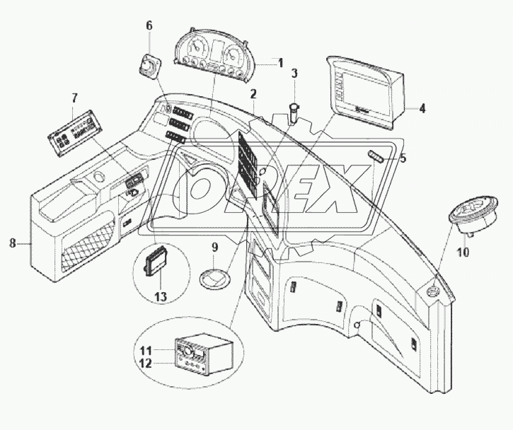 INSTRUMENT DESK