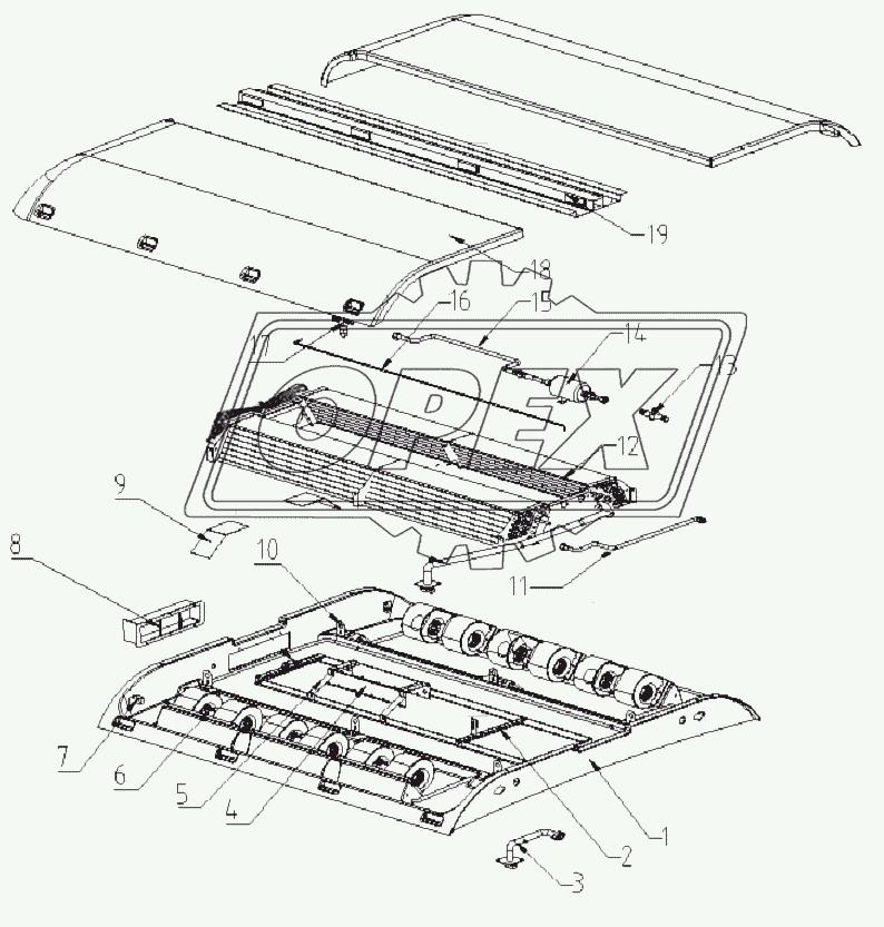 AIR CONDITIONER, EVAPORATOR SYSTEM