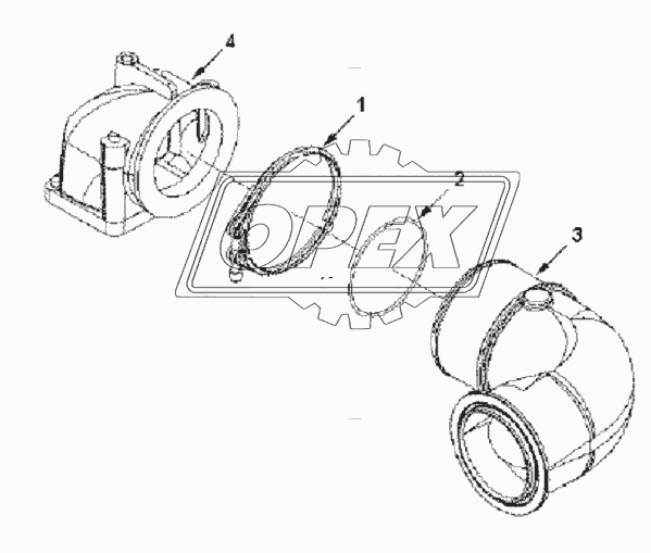 CONNECTION, AIR INTAKE